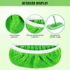 2Pcs Reusable Mop Pads With High Water Absorption And Ultra-Fine Fiber Cleaning Pads That Can Firmly Adhere To Most Standard Mop