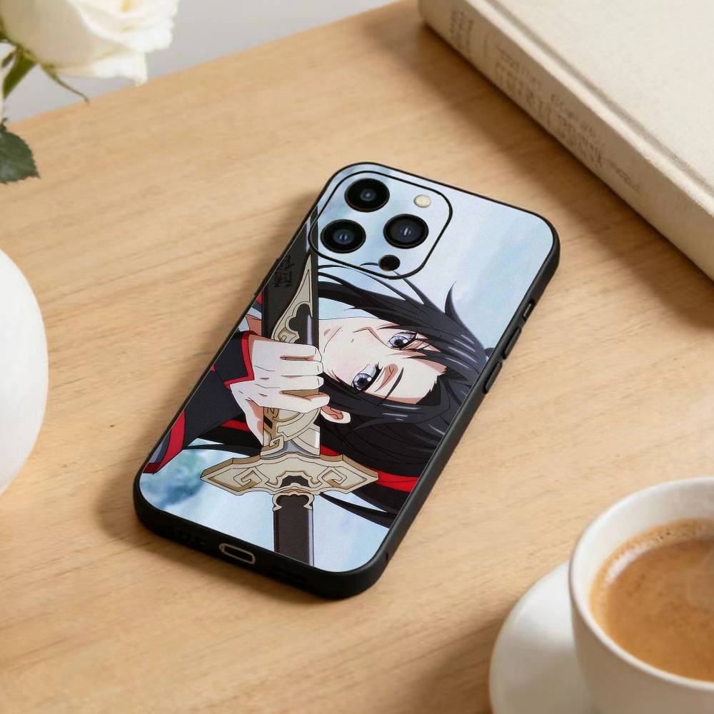 Grandmaster-Demonic Cultivation Phone Case For iPhone 17 16 15 14 13 12 Max Plus Silicone Black Cover