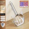 Stainless Steel Cat Litter Scoop Long Handle Pet Waste Shovel Cleaning Tool For Tofu Sand Litter Box Cats Supplies