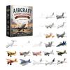2D Airplane Countdown Calendar with Surprise Gifts