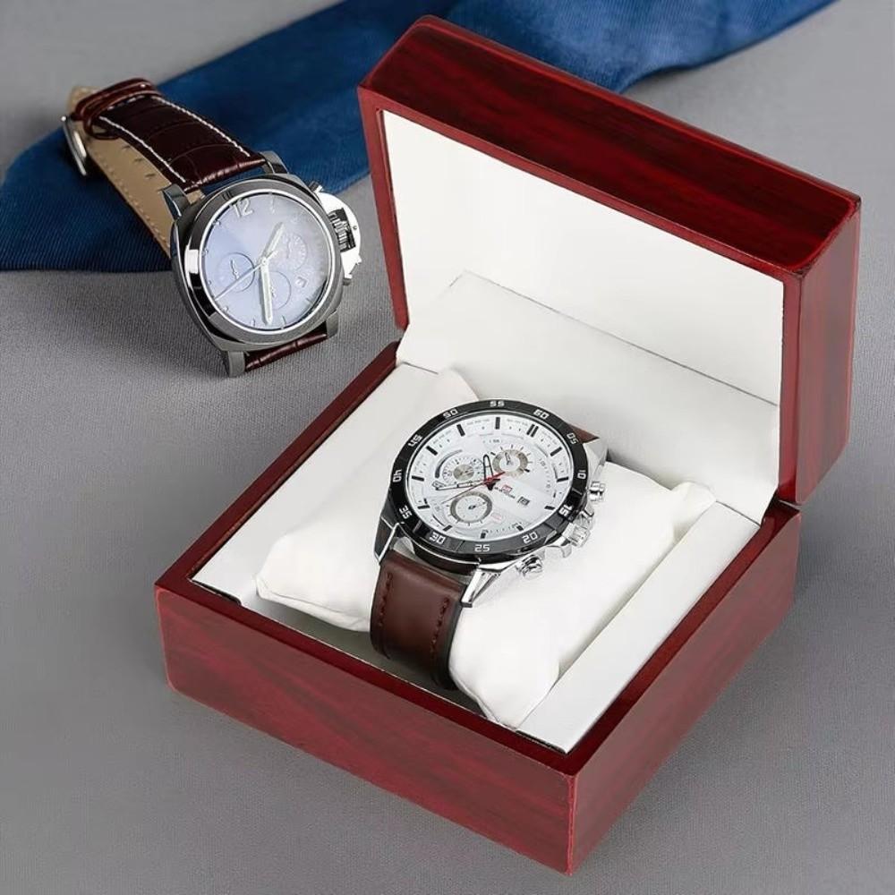 Packaging Gift Gift Box Wooden Wooden Packaging Box Fashion Watch Storage Box