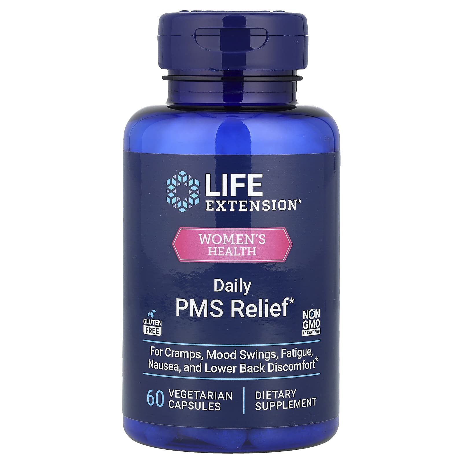 

Women s Health, Daily Pms Relief, 60 Veggie Capsules