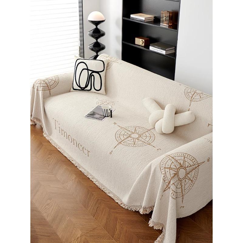 

Nordic Dustproof Sofa Towel Universal Seat Cushion Non Slip Cover All Inclusive Four Seasons Cloth Blanket 180*130cm
