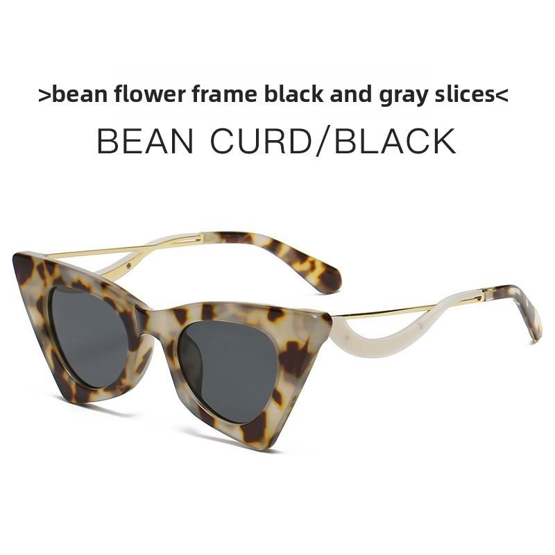 Fashion Cat Eye Sunglasses With Uv400 Protection For Summer Travel And Parties