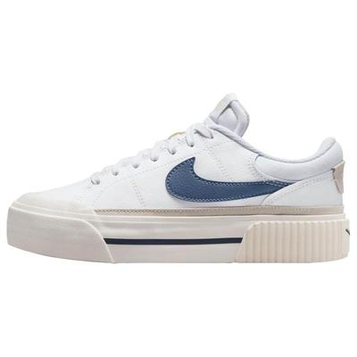 Court Legacy Weiß Diffuses Blau Damen Sneaker DM7590-104