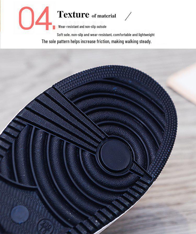 Dámské tenisky AJ Air Force 1, Čistě bílá/Černá, Ležérní, Vysoce kvalitní, Trendy sportovní módní obuv.