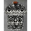 Camisa Casual de Manga Corta Transpirable Cómoda para Hombre Rayas Estampado 3D Botones Moda Camisa de Hombre Camisas Hombre Abstracto