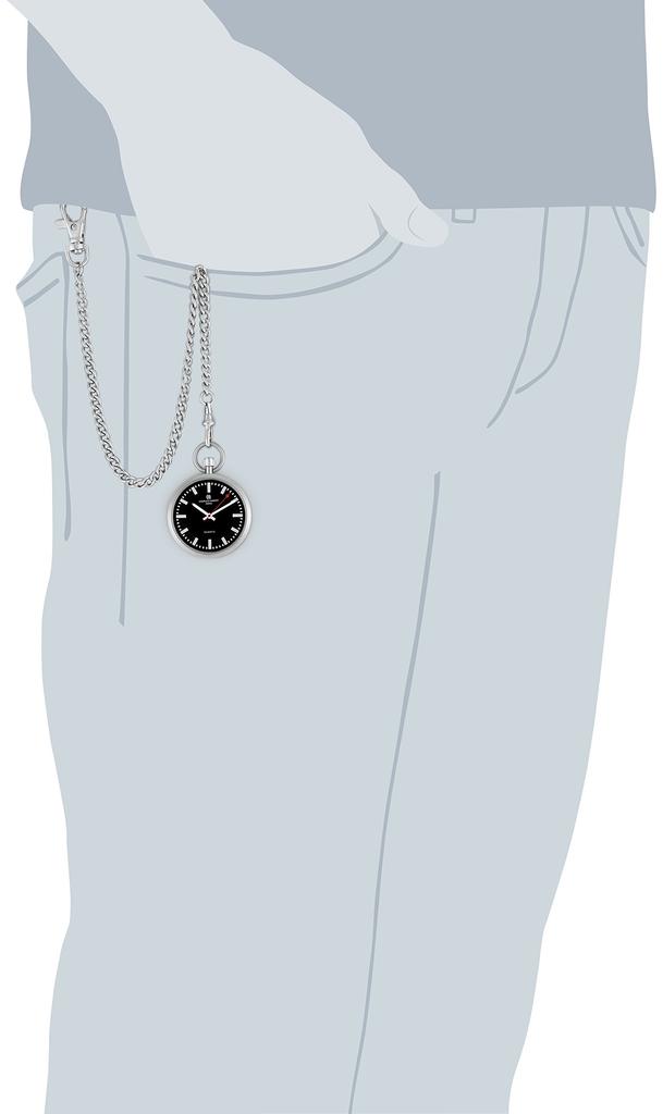Charles Hubert Men's Pocket Watch 3951-B