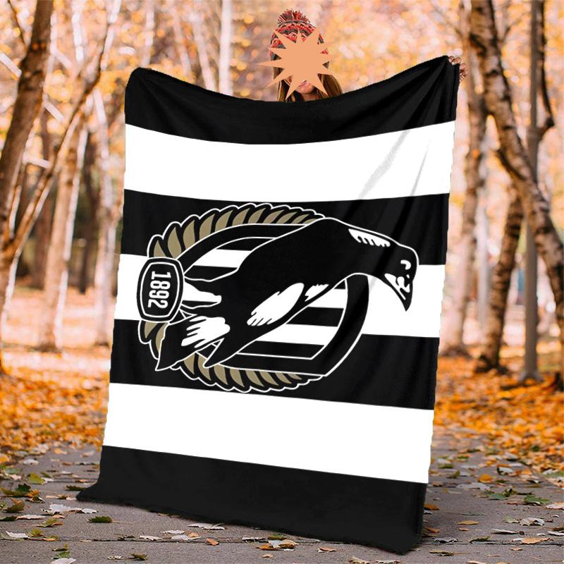 Collingwood Flannel Blanket Soft Warm All-Season Throw, Design for Camping, Car Travel, Hiking Sofa, Bed, Office Perfect Gift for Parties