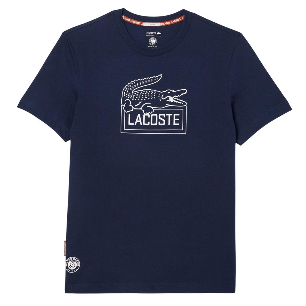 Lacoste Mens Roland Garros Edition Chest Logo T-Shirt