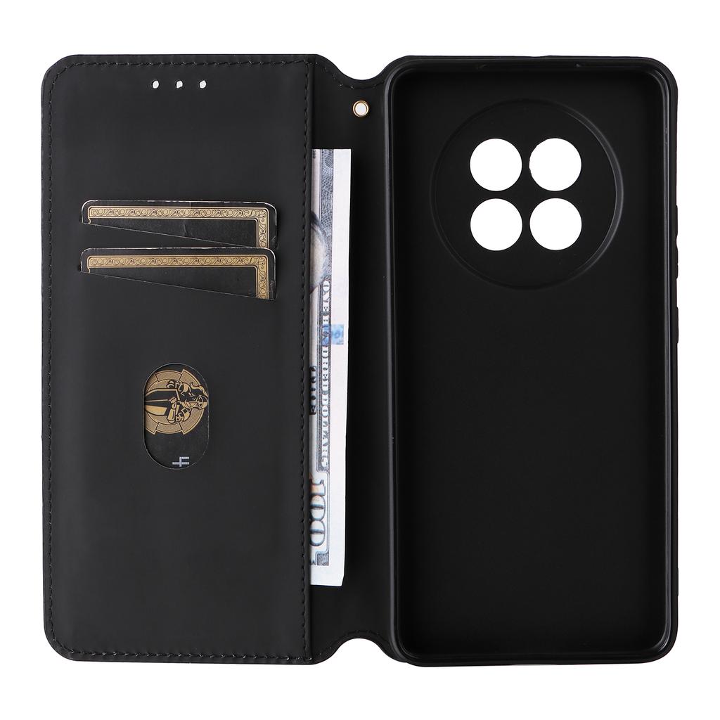 Leather Case for Oppo A6 GT 5G/A6 Max 5G/F31 Pro+ 5G Wallet Rhombus Imprinted Phone Cover