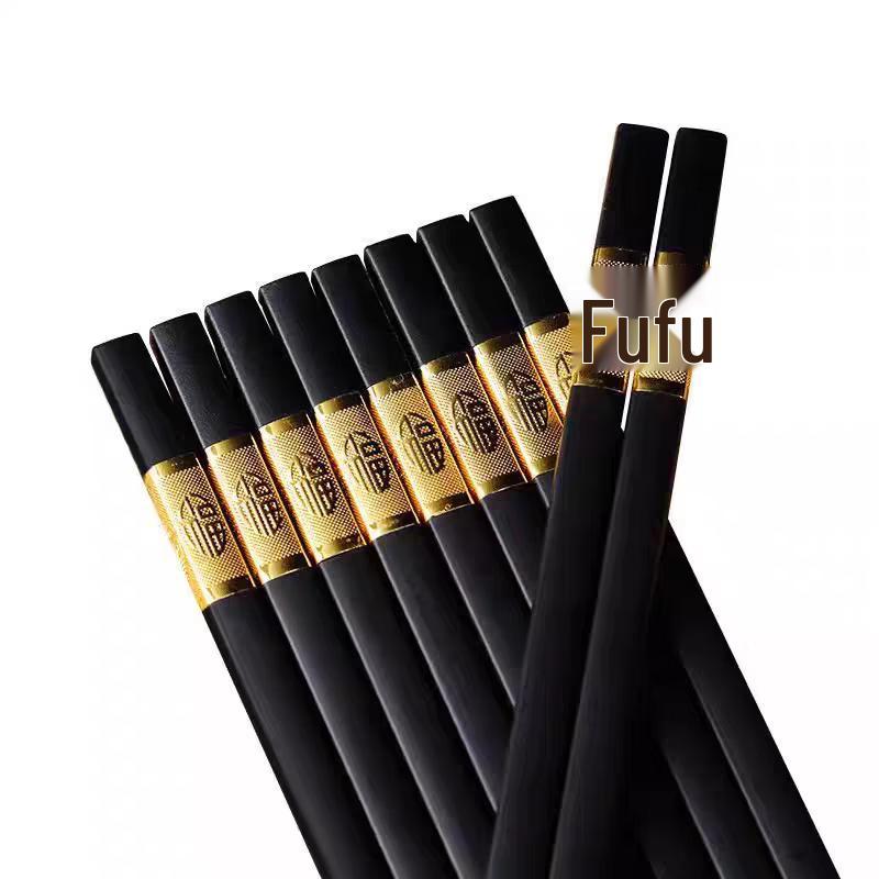 LISM Premium Alloy Chopsticks - 10 Pairs