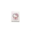 Sanrio Hello Kitty & Cinnamoroll Metal Brooch: Fashionable UV Print Badge for Clothes & Bags.