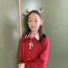 Reindeer Antler Headband with Pom-Pom Hair Clips - Christmas Hair Accessories for Women and Kids