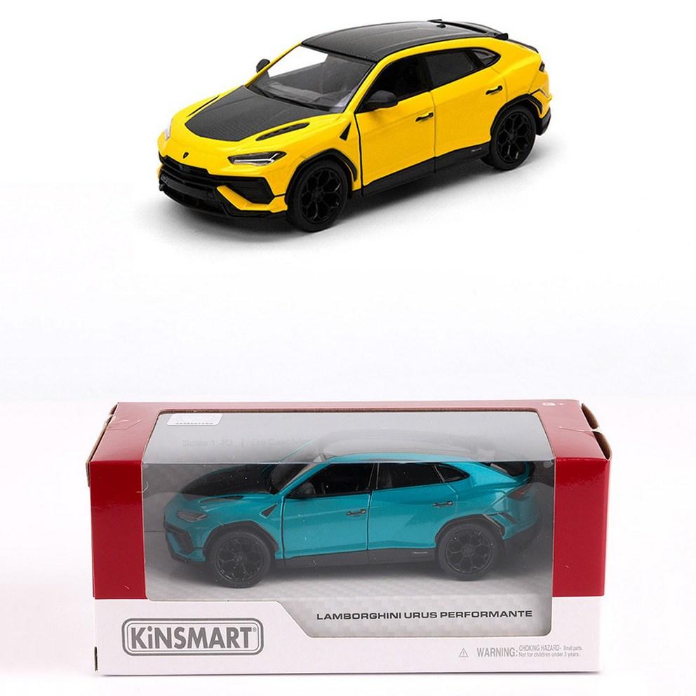 Kinsmart Lamborghini Urus Performante KT5447W Die-Cast Model Car, Blue (1pc)