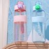 Leak Proof Colorful Plastic Cup PC Outdoor Sports Kettle 800ml Sports Water Bottle  Outdoor Travel