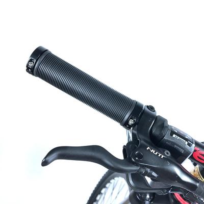 1 Pair Lock-On Bike Handlebar Grips, Anti-Slip Rubber Bicycle Grips for MTB, BMX, Road Cycling