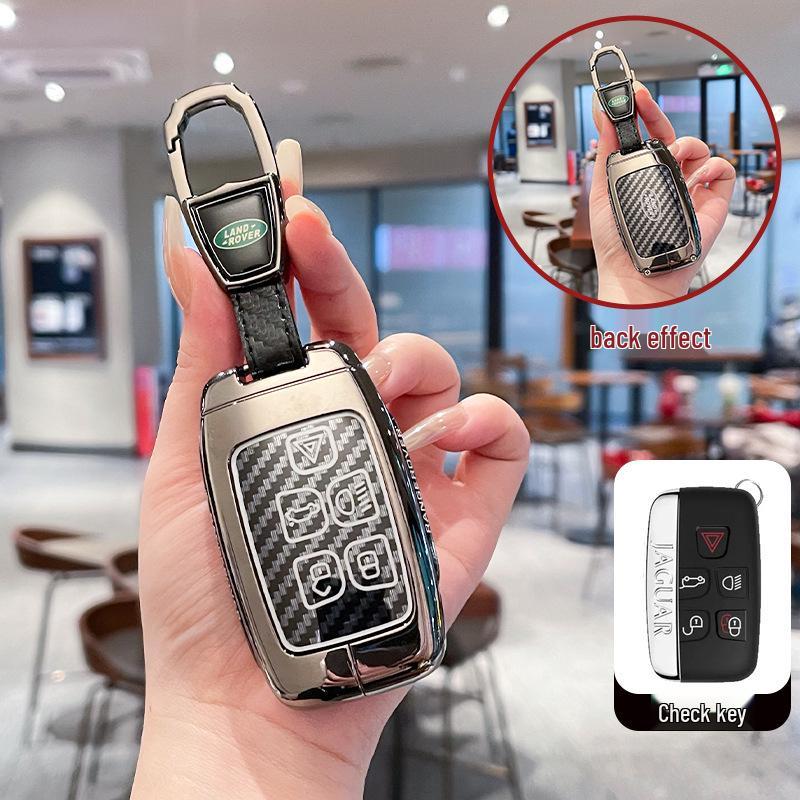 Land Rover Key Case for Range Rover Evoque, Discovery 4/5, Sport, Velar, and Defender