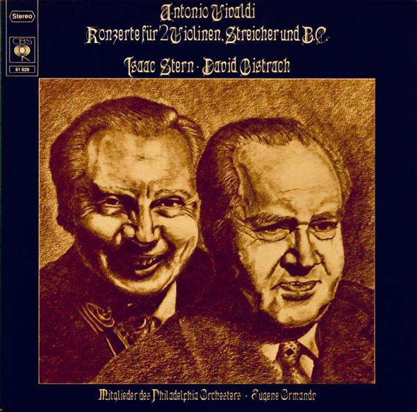 

LP Record ISAAC STERN, DAVID OISTRACH, EUGENE - Konzerte Für 2 Violinen, Streicher 61629 CBS 1975 Germany Classical Used