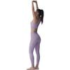 Anta Solid Color High Waist Sports Leggings Women Leggings Pearl-Purple 162357303-4