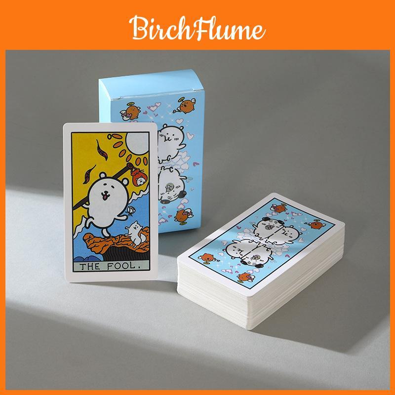 Selfdeprecating Bear Tarot Card Deck With Learning Guide For Casual Gaming And Gift