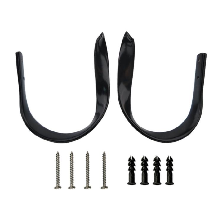 Contemporary Metal Drapery Tiebacks 2 Pack Wall Mounted Curtain Holdbacks Hooks Accessories for Elegant Interior Decors