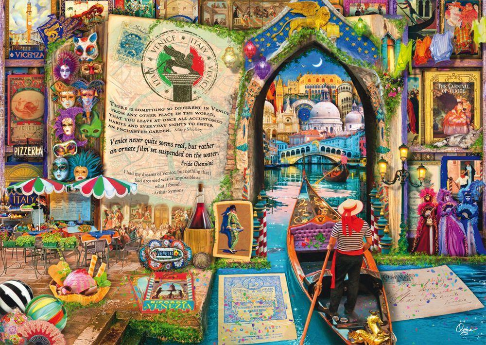 Puzzle - SCHMIDT SPIELE - Souvenirs De Venise - 1000 Pieces - From 12 Years