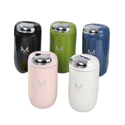 New Return To The Ancients Goose's Egg Accompany Coffee Thermos Cup 316 Stainless Steel Insulated Internet Celebrity Couple Cup