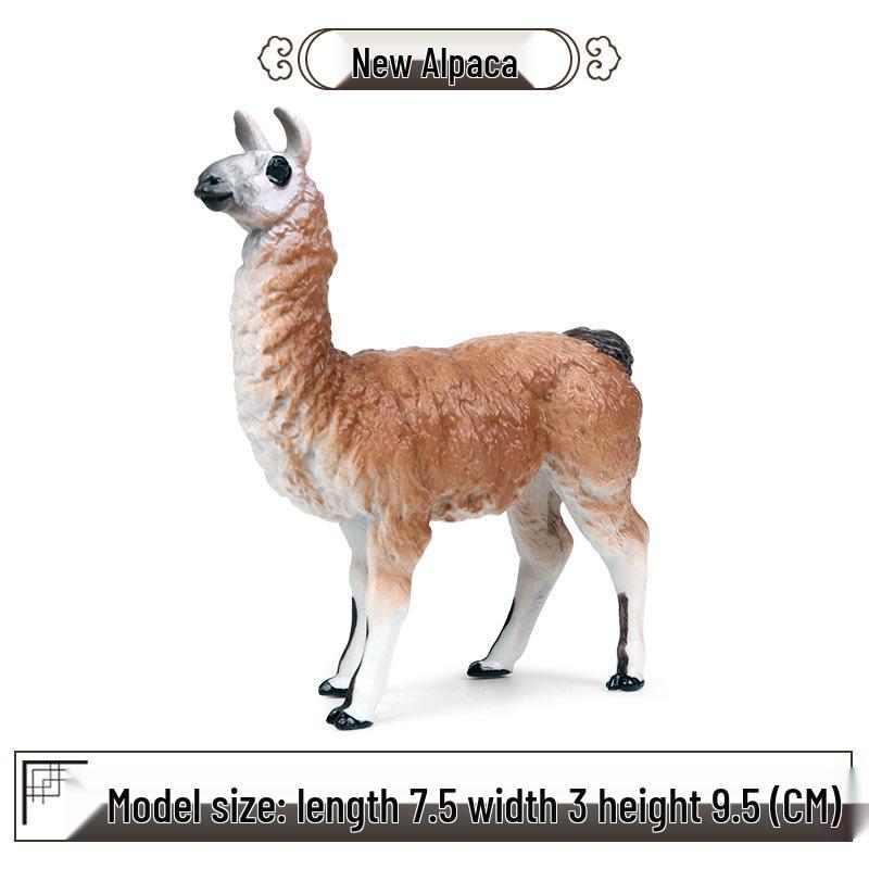Children's Cognitive Animal Model Toy - Donkey Foal & Zebra Ornament
