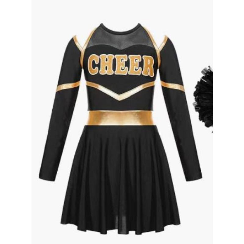New cheerleading cos football baby clothing pleated skirt sports cheerleading animation clothing 160
