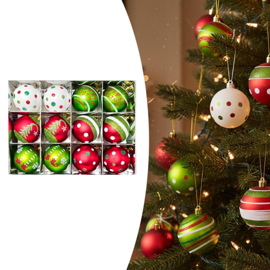 Vánoční koule ozdoby závěsné dekorace na stromek pro domov, nákupní centrum