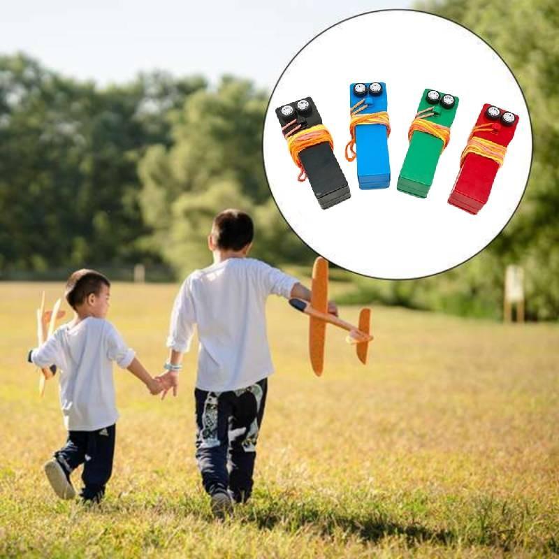 Toys Rope Launcher Zip String Rope Floating Thruster Sport Electric Kids Thrust