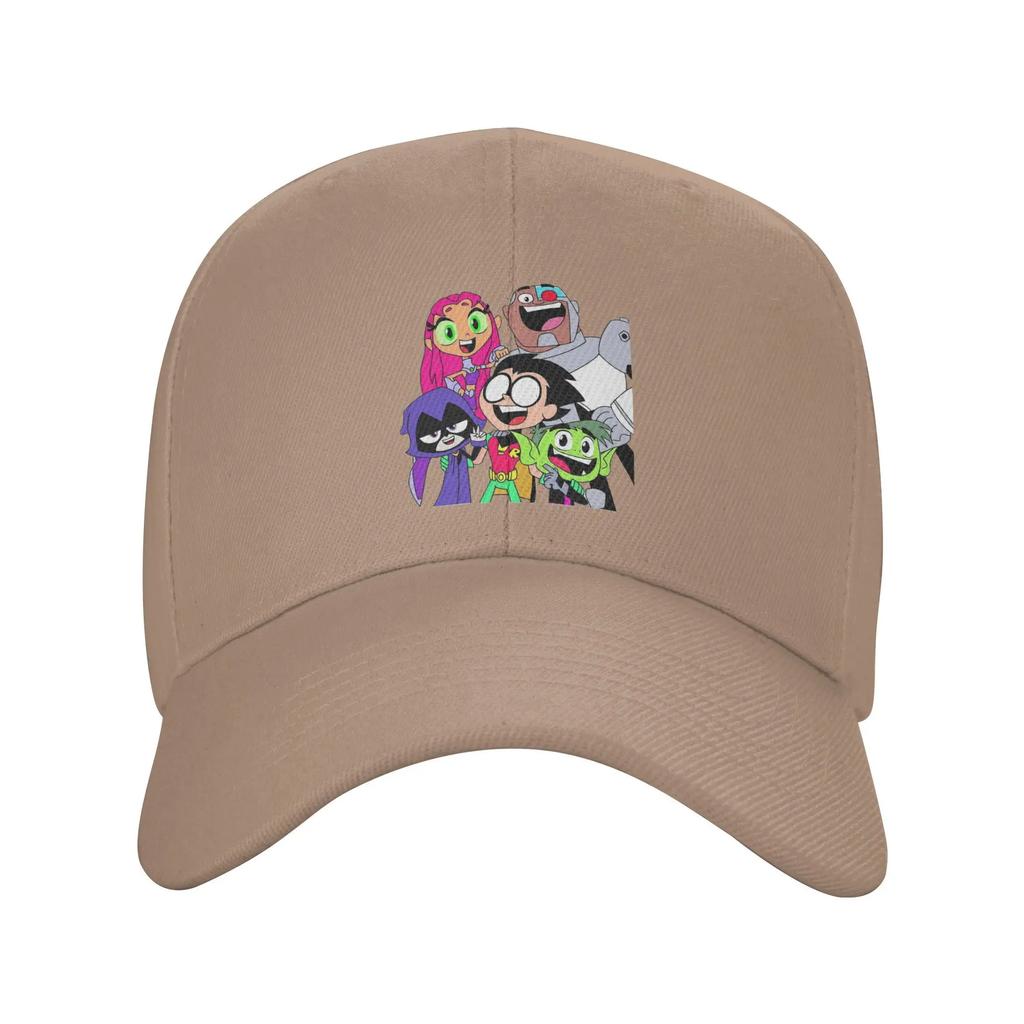 Unisex Baseball Hats Teen Titans Picture Outdoor Streetwear Summer Sports Baseball Caps Hip Hop Cap Casquette Hats