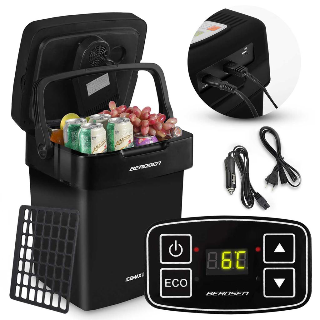Berdsen Icemax 29 Liters ECO Mode Travel Cooler - Black