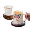Chaxun Mutton-Fat Jade Porcelain Tea Infuser Mug