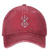 2025 New Fashion Baseball Cap Berserks Symbol Baseball Cap Anime Hiking Fishing Y2k Cool Hip Hop Dad Hats Unisex