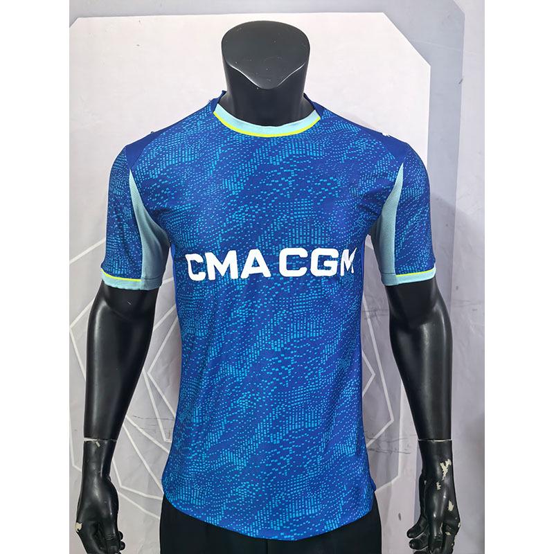 2025-2026 Marseille Away Jersey (Player Edition) XXL синий