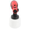 Paint Sprayer 850W HVLP Electric Spray Paint Gun 1400ml Container with 6 Copper Nozzles 3 Spraying Effects
