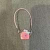 Dollhouse Mini Pendant Cartoon Camera Bow Knot Lanyard Accessory