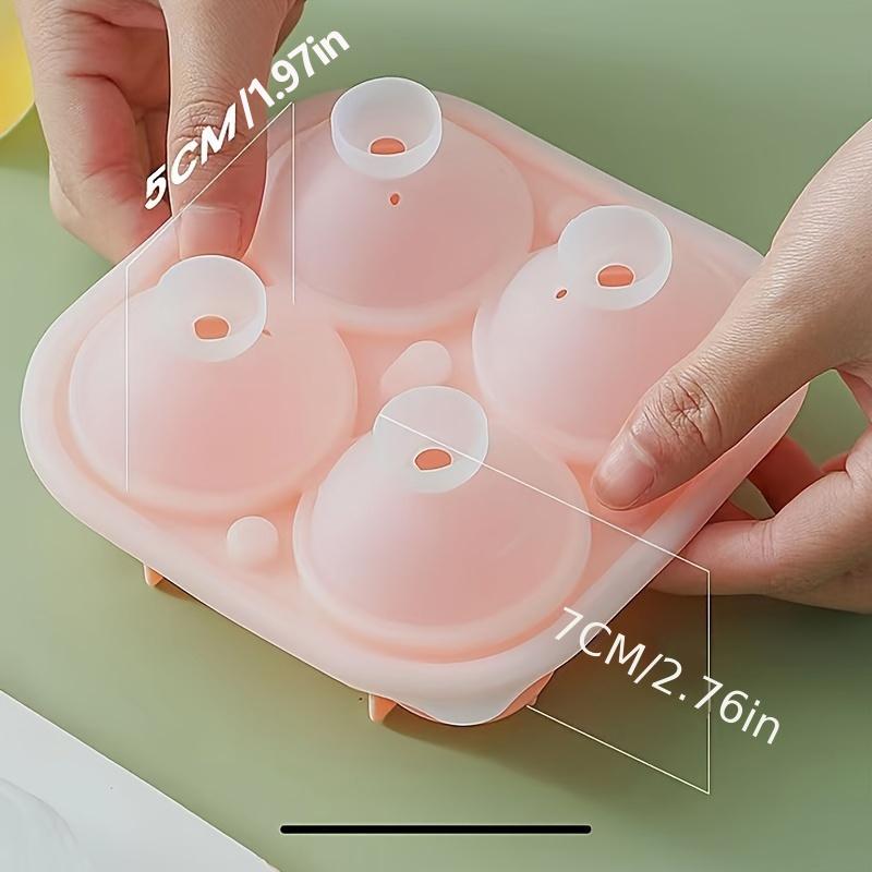 Rose Ice Hockey Silicone Mold DIY Household Ice Maker Coffee Ice-Cream Mould Homemade Dessert Drink Ice Mold Kitchen Home Gadget.