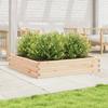 VidaXL Planter 110x110x23 Cm Solid Pine Wood, Outdoor Planter, Flower Box, Plant Box, Planter of 847213