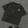 Pánské tričko s potiskem Unisex Bavlněné Oversized Tričko Krátký rukáv Vintage Streetwear Ležérní Tričko Top