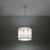 Lampa Wisząca Wróżki 1 E27 Wielokolorowy Sollux Sl.1416