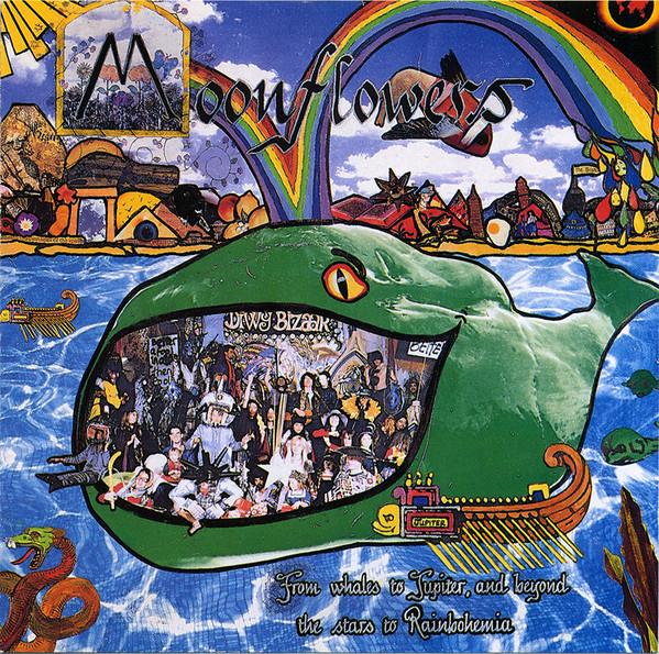 CD MOONFLOWERS - From Whales To Jupiter, And Beyond  PGCD025 Pop God 1993 UK Rock Used