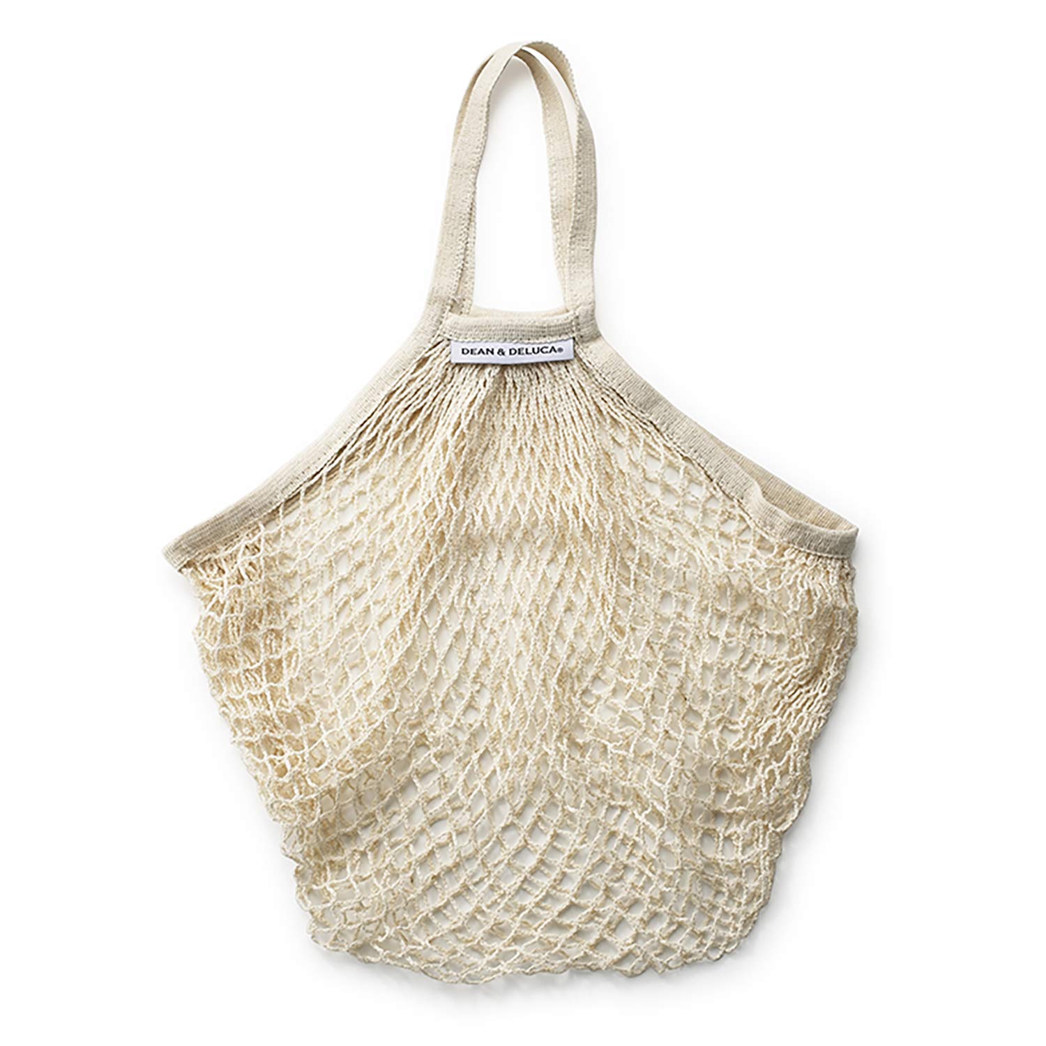 

Dean & Deluca Net Bag, Natural, Compact, Foldable, Lightweight, Woven, 15 x 6 x 6 cm