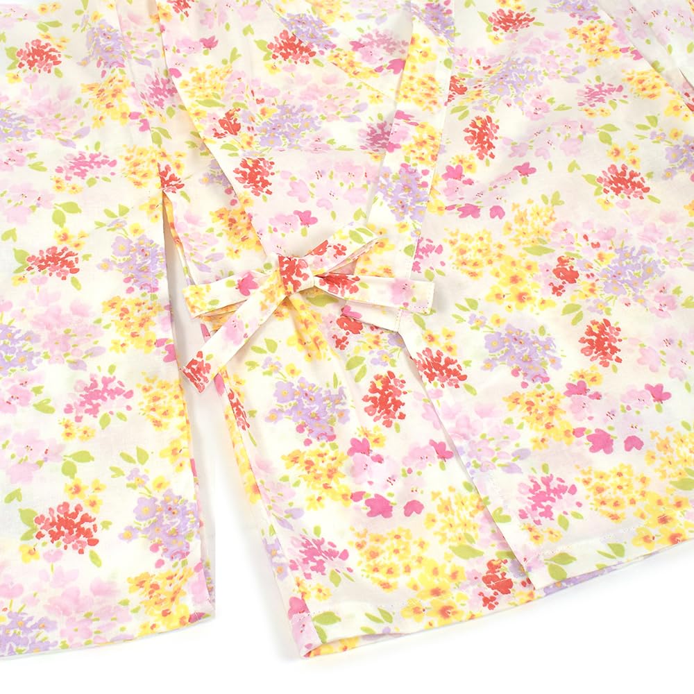 LAURA ASHLEY Yukata Set 110cm Amelie Yukata Set Dress Fajerwerki Festiwal Letni Festiwal Dziewczęcy Kolorowy Cukierkowy Styl NB701010 Dziecięcy