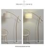 Nordic Style Floor Lamp: Versatile Bedside or Living Room Lighting