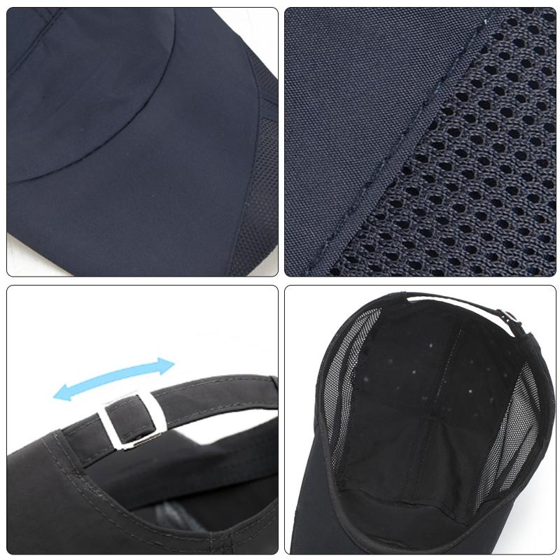 2026 Unisex Baseball Cap for Outdoor Sports Summer UV Protection Adjustable Quick Dry Braethable Tennis Hat Fashion Brim Hats