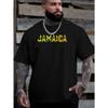 European Sizes JAMAICA Offers Men'S T-Shirts And Shirts Suitable for Outdoor Activities And Casual Wear, Featuring The Latest Free-Style Prints