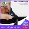 Car Sticker 2025 New Car Door Corner Protector Cover Edge Guard Anti-Collision For Skoda Octavia Fabia Superb Kamiq Kodiak Yeti 